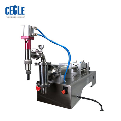 F6 semi automatic alcohol liquid and disinfectant filling machine - CECLE Machine