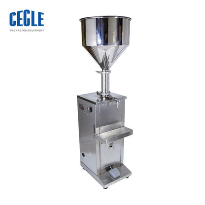 FF5-500 Vertical Electric Liquid and paste water bottle Filling Machine - CECLE Machine