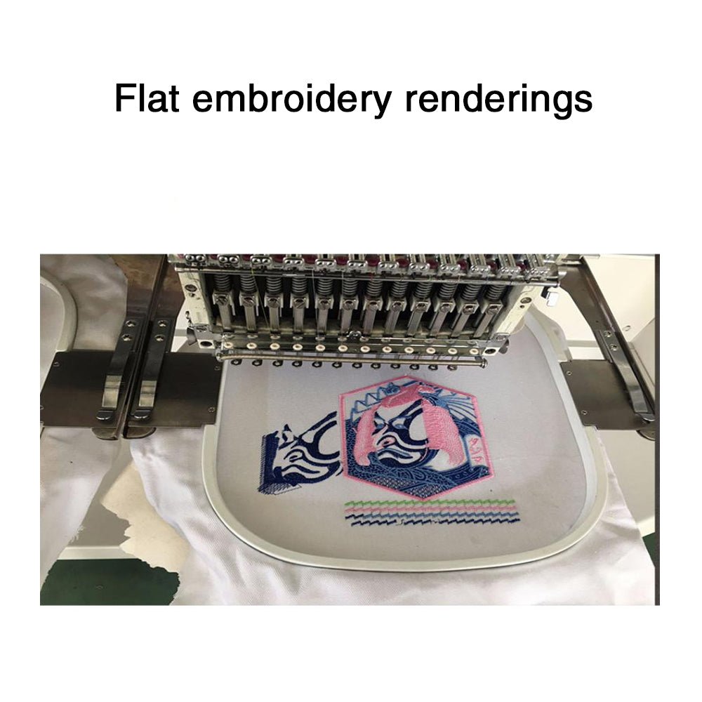 Four Head 12 needless Embroidery Machine Multifunctional Industrial Computer Embroidery Machine - CECLE Machine