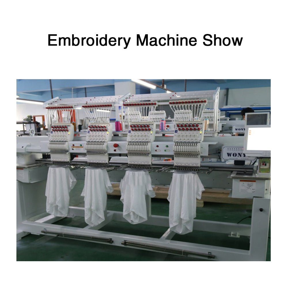 Four Head 12 needless Embroidery Machine Multifunctional Industrial Computer Embroidery Machine - CECLE Machine