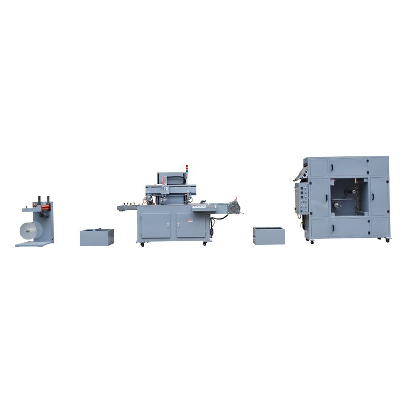 Fully Automatic Monochrome Roll To Roll Flat Screen Printing Machine,Adhesive Stickers Silk Screen Printer - CECLE Machine