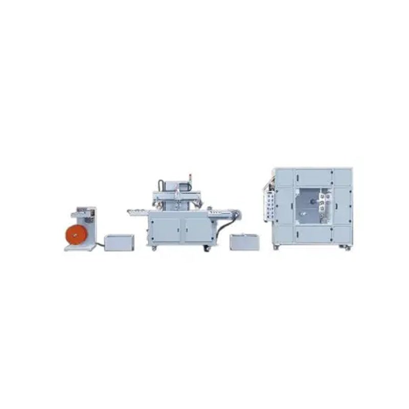 Fully Automatic Monochrome Roll To Roll Flat Screen Printing Machine,Adhesive Stickers Silk Screen Printer - CECLE Machine
