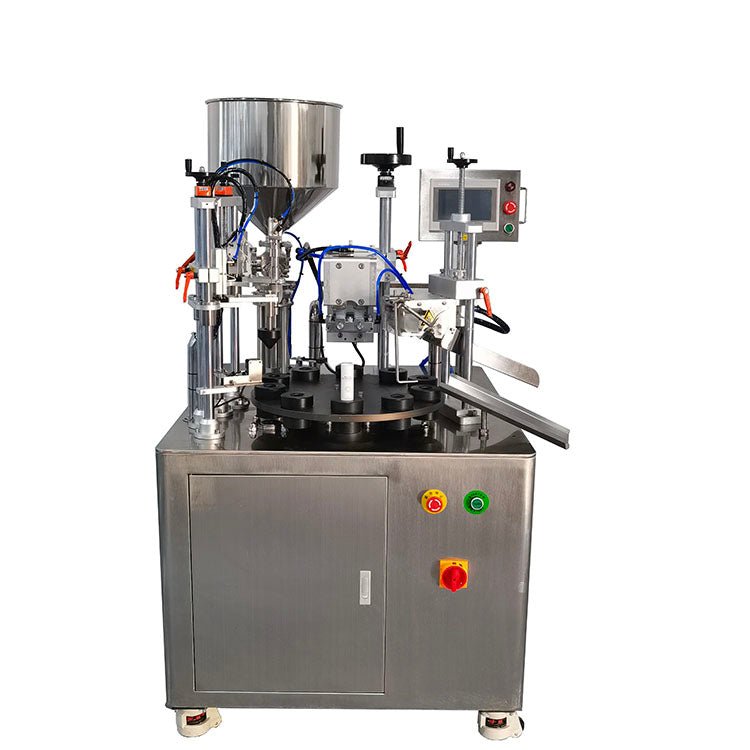 FW-006 semi automatic plastic aluminium tube filling and sealing machine for condensed milk - CECLE Machine
