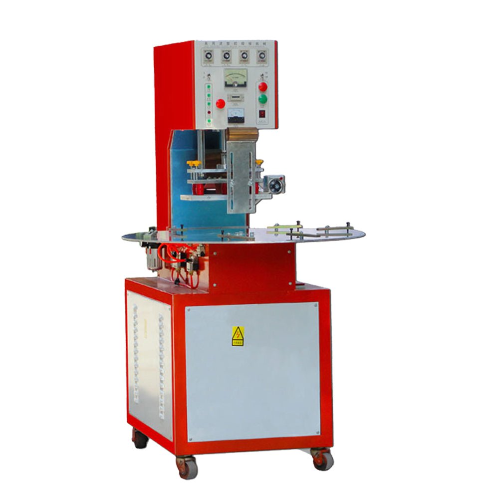 High Frequency Blister Sealing Machine Semi-Automatic High Speed Rotary Round Table PVC Plastic Welding Machine
