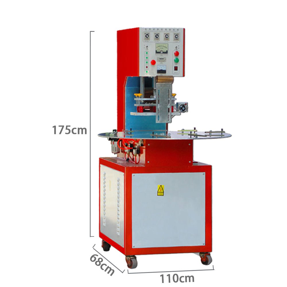 High Frequency Blister Sealing Machine Semi-Automatic High Speed Rotary Round Table PVC Plastic Welding Machine