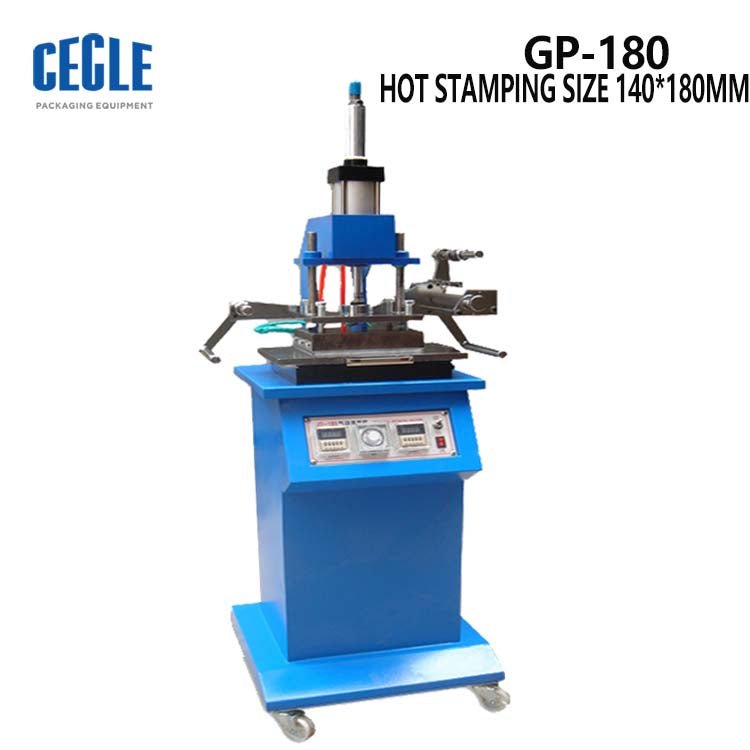 Hot stamping machine,wallet leather logo embossed hot foil stamping machine, bronzing machine for paper/napkin/wood/plastic