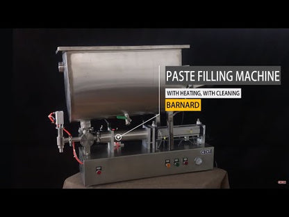 FF6B hotpot seasoning, chili sauce, nut butter, grain paste filling machine, cream bottle filling machine with mixer hopper