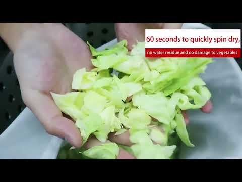 Commercial Stainless Steel Vegetable Dehydrator for Food Degreasing