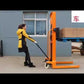 Hydraulic manual stacker forklift