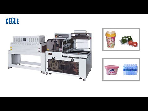 Shrink wrapper, L-bar sealer machine, automatic heat shrink carton orbital wrapping machine, fully automatic boxes shrink wrap packaging machine
