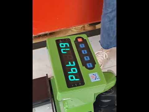 Electronic Scale Manual Pallet Jacks Trolley Hand Pallet Truck