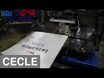 GPS-210 Semi-auto number date coding serial number security seal hot stamping machine