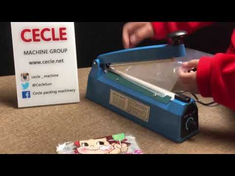 Hand Impulse Sealer Machine, Plastic Bag Manual Sealing Machine