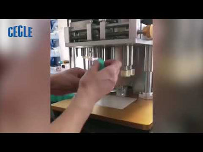 PC-88 semi automatic pneumatic perfume bottle crimping machine, perfume bottle capper