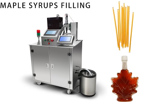 Honey stick machine, Automatic Honey Straw Filling & Sealing Machine, Maple syrups straw filling machine