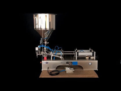 DFF6 2 heads pneumatic paste gel and hand sanitizer filling machine, alcohol filling machine