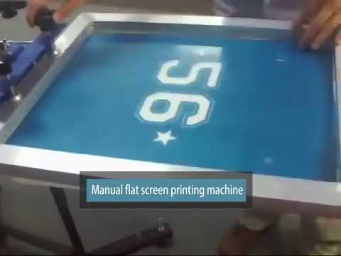 Silk Screen Printing Machine Manual 4 color 1/2/4 station Screen Printing Equipment,Clothing Printing Machine