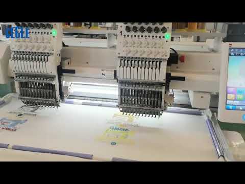 Double Head 12 needless Embroidery Machine Home Computer Embroidery Machine Multifunctional Three-in-One Embroidery Machine