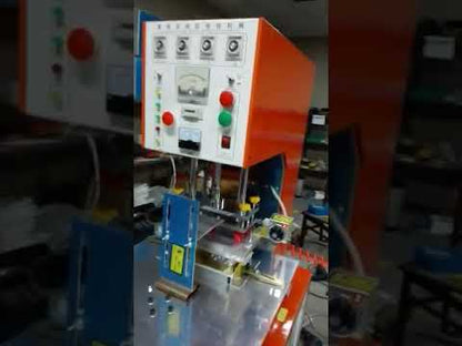 High Frequency Blister Sealing Machine Semi-Automatic High Speed Rotary Round Table PVC Plastic Welding Machine