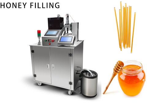 Honey stick machine, Automatic Honey Straw Filling & Sealing Machine, Maple syrups straw filling machine
