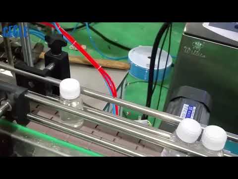 4 head full automatic alcohol liquid filling machine, capping machine, labeling machine