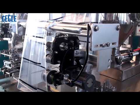 Automatic paste pouch packing machine for ketchup/mustard/salad sauce, sachet filling and sealing machine, VFFS machine