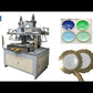 Automatic plastic plates hot foil stamping machine