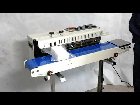 Continuous Band Sealer FR-1000 Horizontal Ink wheel Band Sealer Machine ,Band Sealing Machine For Plastic Bag