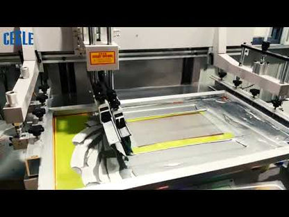 Electric Flatbed Screen Printing Machine,Silk Screen Machine For Fabric,Clothing Printing Machine