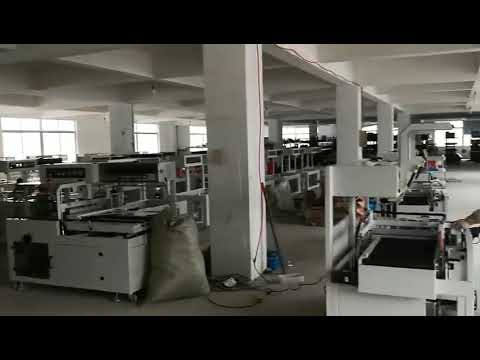 FQS-450+BSE-4522LN Side seal automatic thermal shrink packaging machine, fully automatic rolls shrink wrapping machine