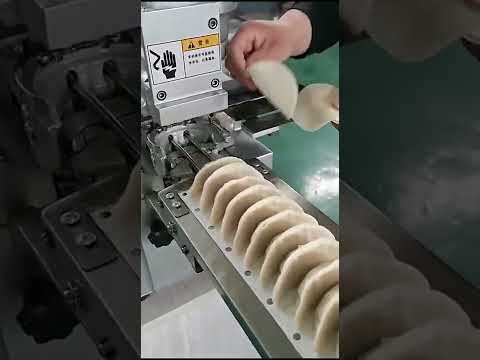 Commercial semi-automatic Japanese-style dumpling machine fresh meat mixed stuffing steamed dumplings and pot stickers