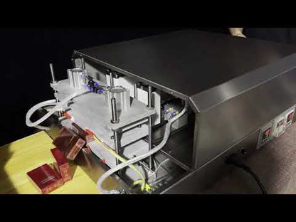 A3DP-88H electric and pneumatic box wrapping machine, cellophane wrapping machine