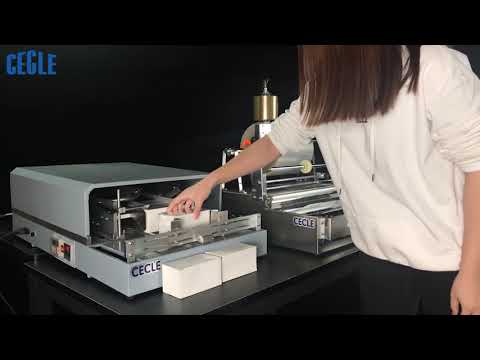 ACW-88 + A3DP-88 semi-automatic pneumatic packing machine perfume box