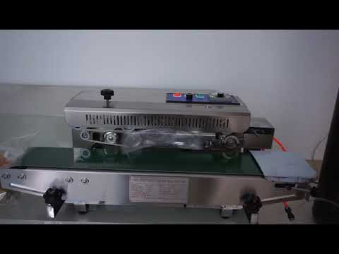 Nitrogen Sealing Machine Horizontal Band Sealer With Nitrogen Flushing,Nitrogen Gas Filling Continuous Band Sealer