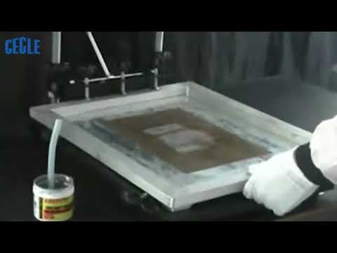 Manual Screen Printing Table Small Manual Silk Screen Printer Tempered Glass Flat Screen Printing Machine