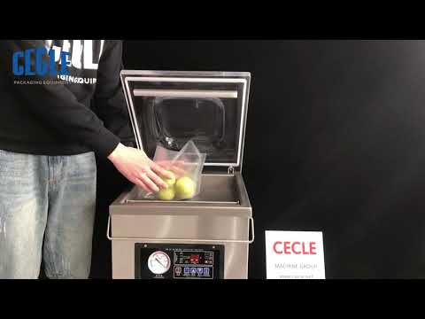Commercial desktop table top food bag and chamber vacuum sealing packaging machine