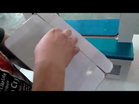 Automatic OPP Belting Machine Vegetable Food Carton Packaging Machine Small Strapping Machine