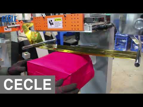 Shopping bag hot foil stamping machine