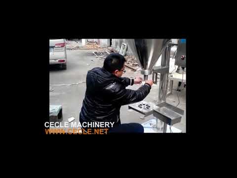 PDF-500 dry chemical manual auger filling machine，powder packing machine
