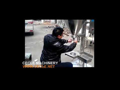 PDF-500 dry chemical manual auger filling machine，powder packing machine