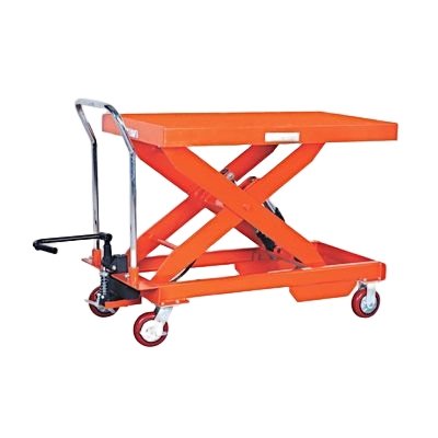 Hydraulic Manual Single Scissor Lift Table Cart - CECLE Machine
