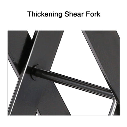 Hydraulic Manual Single Scissor Lift Table Cart 28‘’ x 18‘’ Capacity 330 lb/220lb - CECLE Machine