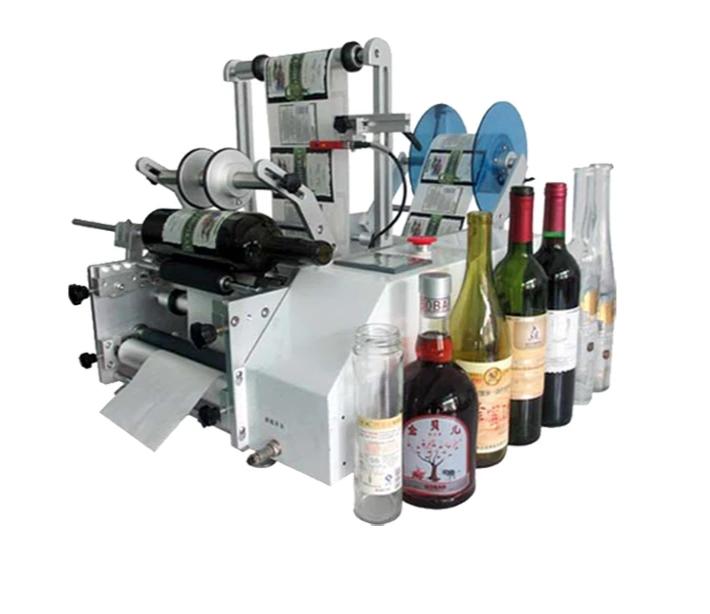 L-200 High speed automatic round bottle labeling machine , PET water bottle label applicator - CECLE Machine