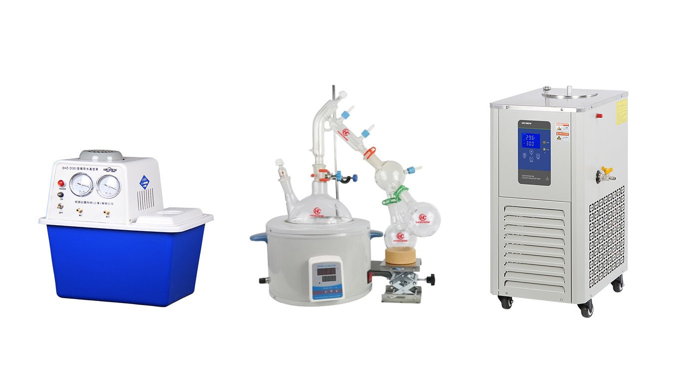 Lab Extractor Distiller 5l Short Path Unit Molecular Essential Oil Distillation Equipment - CECLE Machine