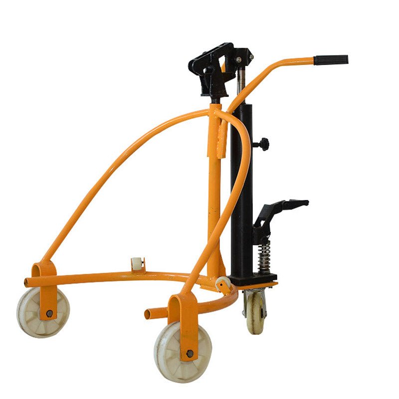 Manual Oil DrumTrolley 350kg Hydraulic Oil Drum Lifter Handling - CECLE Machine