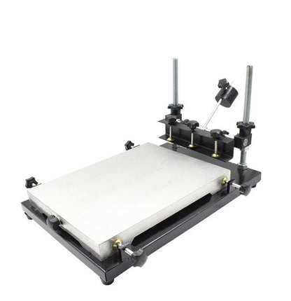 Manual Screen Printing Table Small Manual Silk Screen Printer Tempered Glass Flat Screen Printing Machine - CECLE Machine
