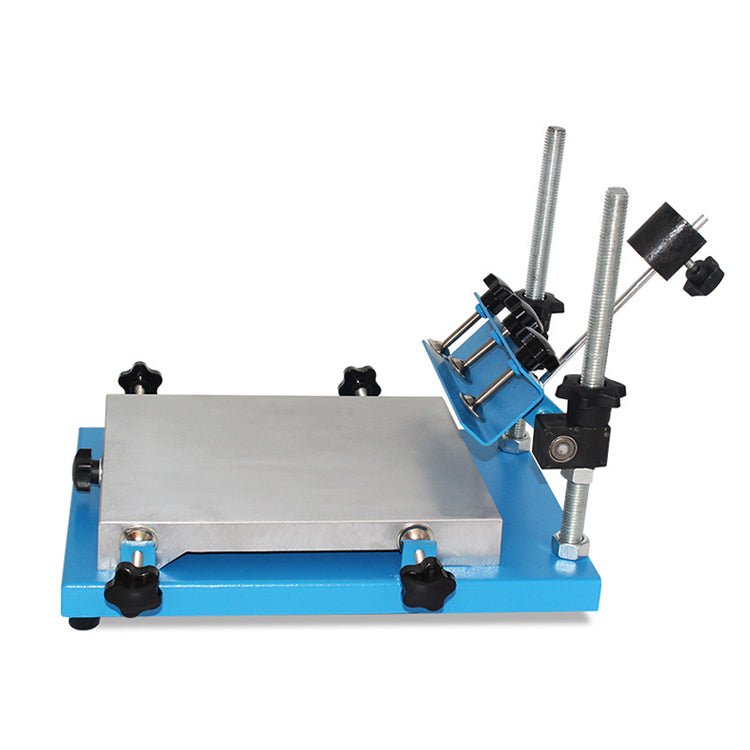 Manual Screen Printing Table Small Manual Silk Screen Printer Tempered Glass Flat Screen Printing Machine - CECLE Machine