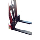 Manual Stacker 2200lbs 63" Lift Height Adjustable Fork - CECLE Machine