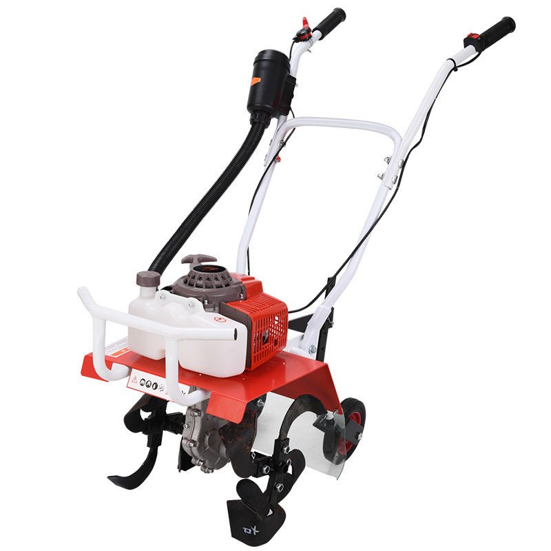 Mini Tiller Hand push Multifunctional Mini Gasoline Power Tiller Machine - CECLE Machine
