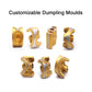 Momo dumpling machine size description 80-Dumpling momo making machine - CECLE Machine